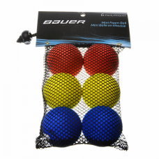 Мяч мини тренировочный BAUER 6 шт